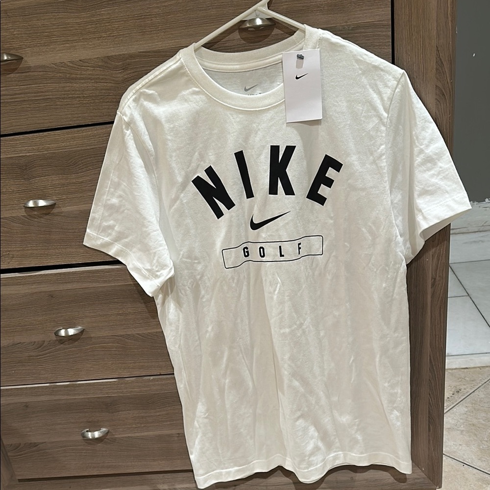 Nike White Short Sleeve Tees Minimalist Design